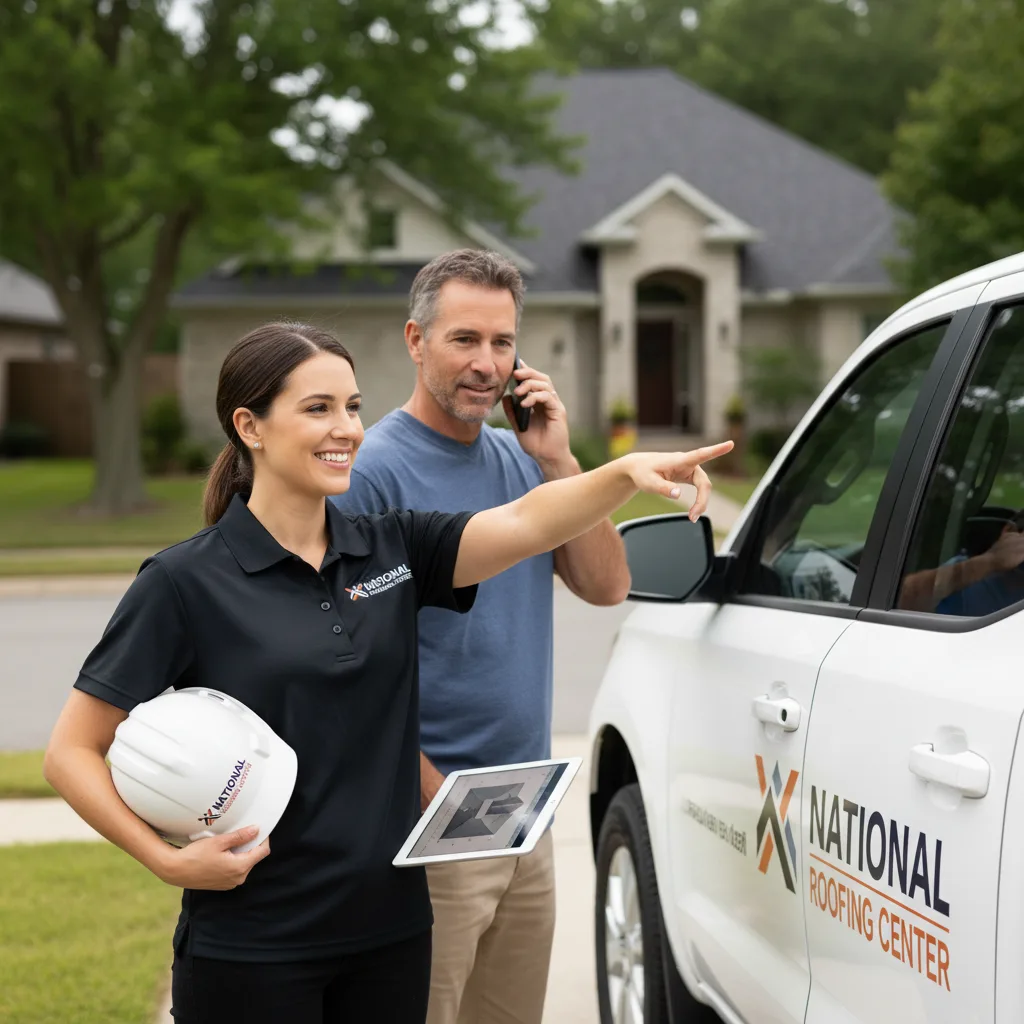National Roofing Center customer support in Circle Pines
